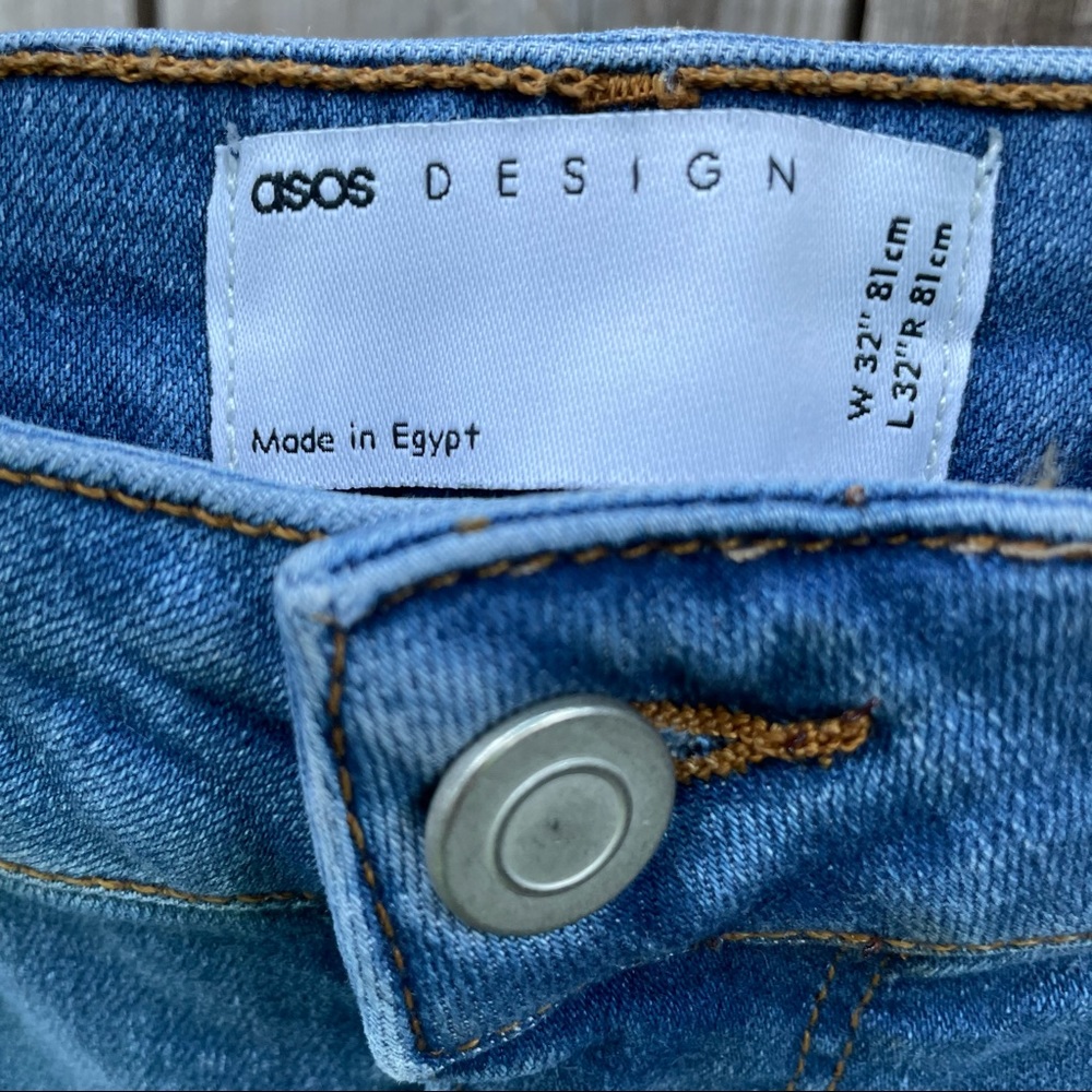 ASOS Design High Rise Slim Jean - Picture 5 of 7